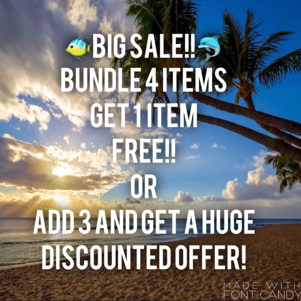 B4G1 FREE! 🌈 bundle 3 and get a big discount!